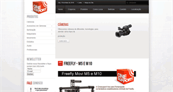 Desktop Screenshot of cinesupport.com.br