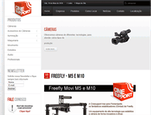Tablet Screenshot of cinesupport.com.br